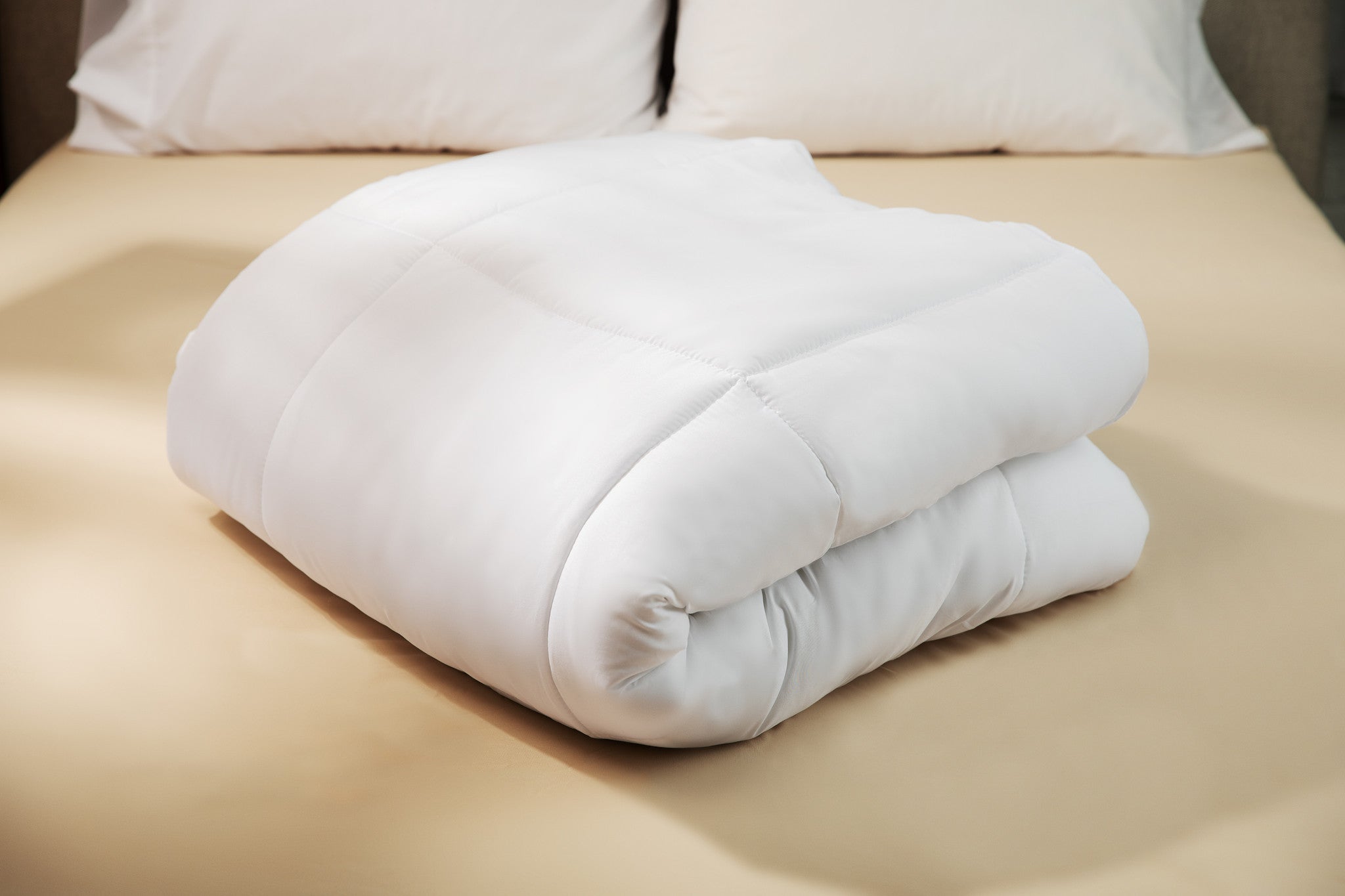 Classic White Oversized Comforter