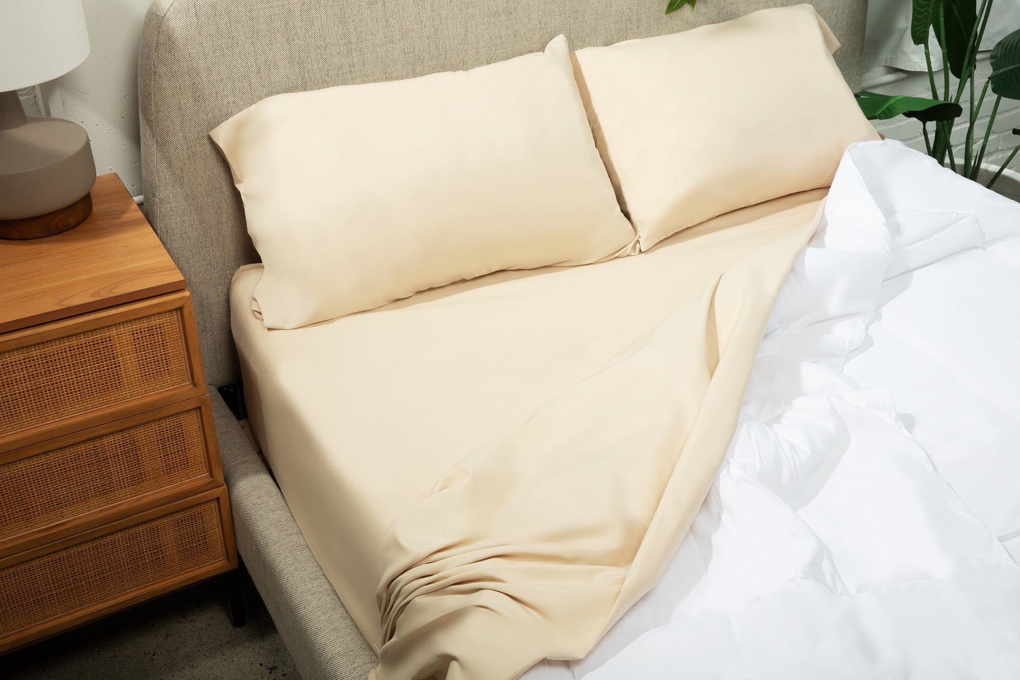 Classic White Oversized Comforter